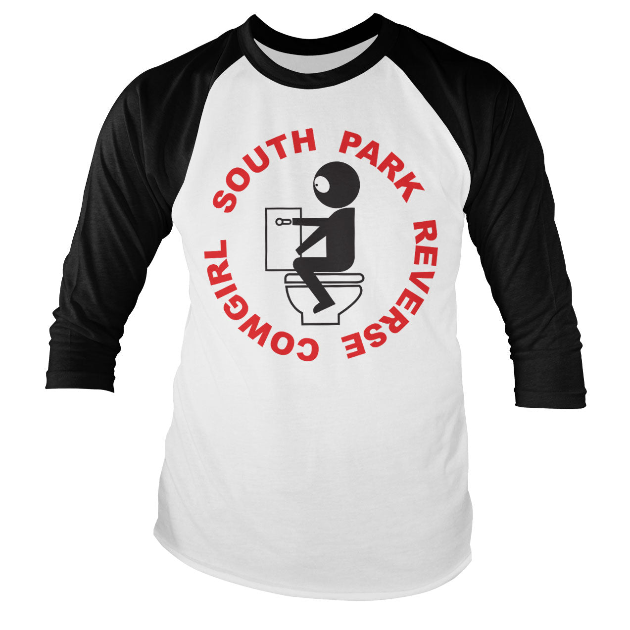 Billede af South Park: Reverse Cowgirl Langærmet Raglan T-Shirt