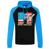 Billede af MTV, MTV: Distressed USA-Flag Raglan Hoodie