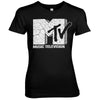 Billede af MTV, MTV: Cracked Logo T-Shirt (Kvinder)