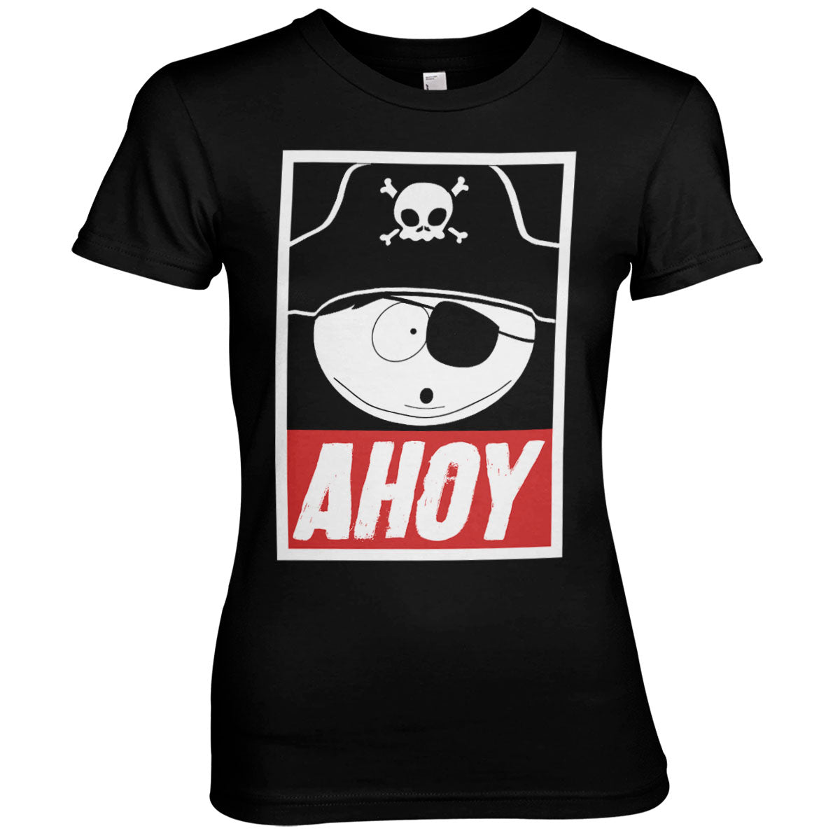 Billede af South Park: Eric Cartman - Ahoy T-Shirt (Kvinder)