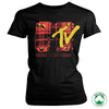 Billede af MTV, MTV: Plaid MTV Organic T-shirt (Kvinder)
