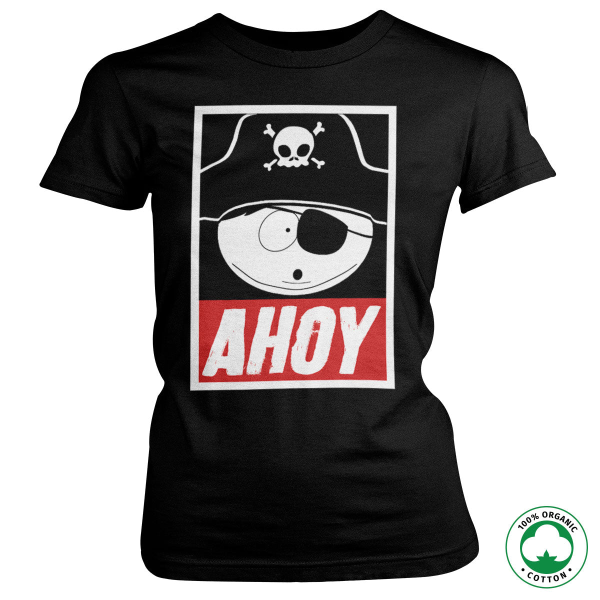 Billede af South Park: Eric Cartman - Ahoy Organic T-shirt (Kvinder)