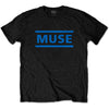 Muse: Dark Blue Logo T-Shirt