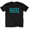 Muse: Light Blue Logo T-Shirt