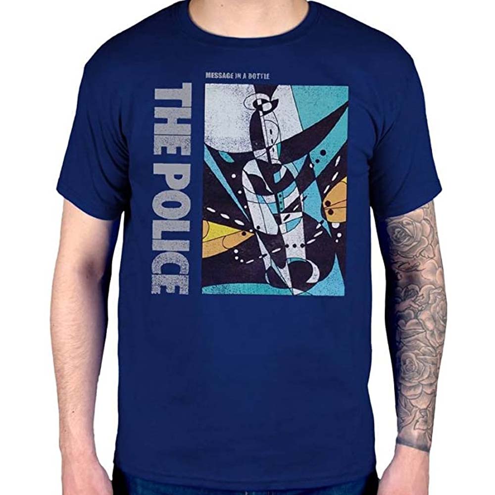 Billede af The Police Message in a Bottle T-shirt