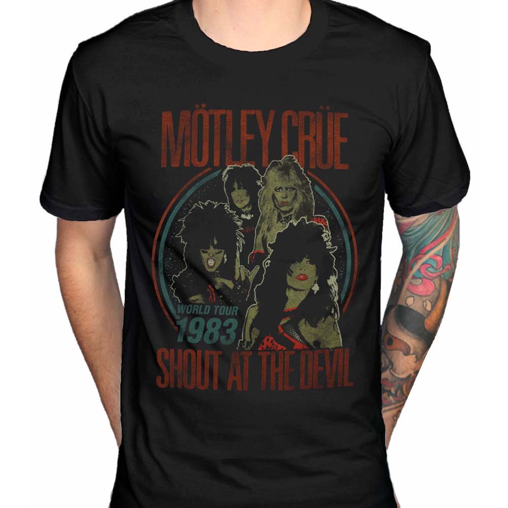 Billede af Motley Crue Vintage World Tour T-shirt