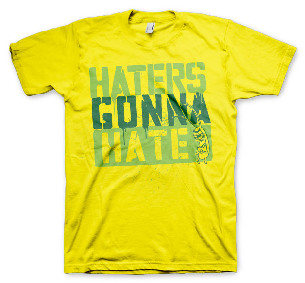 Billede af Svampebob Firkant, Svampebob: Haters Gonna Hate T-Shirt (Børn)