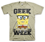 Billede af Svampebob Firkant, Svampebob: Geek Of The Week T-Shirt (Børn)