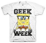 Billede af Svampebob Firkant, Svampebob: Geek Of The Week T-Shirt