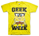 Billede af Svampebob Firkant, Svampebob: Geek Of The Week T-Shirt (Børn)
