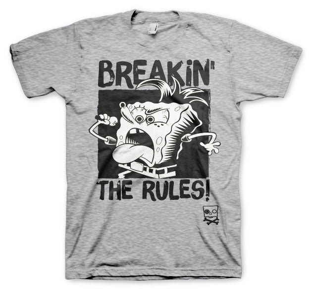 Billede af Svampebob Firkant, Svampebob: Breakin´ The Rules T-Shirt (Børn)