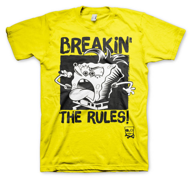 Billede af Svampebob Firkant, Svampebob: Breakin´ The Rules T-Shirt (Børn)
