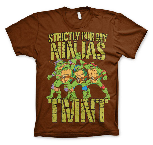 Billede af Ninja Turtles, Strictly For My Ninjas T-Shirt
