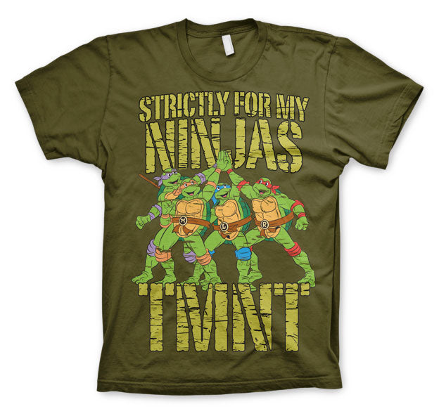 Billede af Ninja Turtles, Strictly For My Ninjas T-Shirt