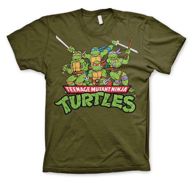 Billede af Ninja Turtles, Distressed Group T-shirt
