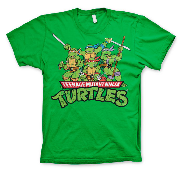 Billede af Ninja Turtles, Distressed Group T-shirt