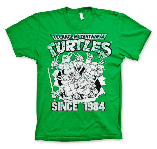Billede af Ninja Turtles, Distressed Since 1984 T-Shirt