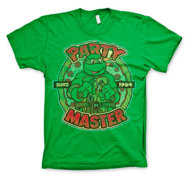 Billede af Ninja Turtles, Party Master Since 1984 T-Shirt
