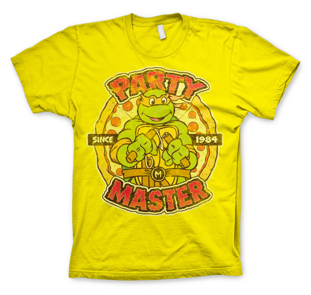 Billede af Ninja Turtles, Party Master Since 1984 T-Shirt