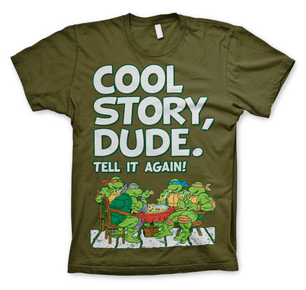 Billede af Ninja Turtles, Cool Story Dude T-Shirt (Børn)