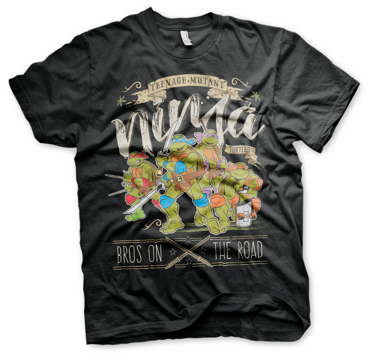 Billede af Ninja Turtles, Bros On The Road T-Shirt