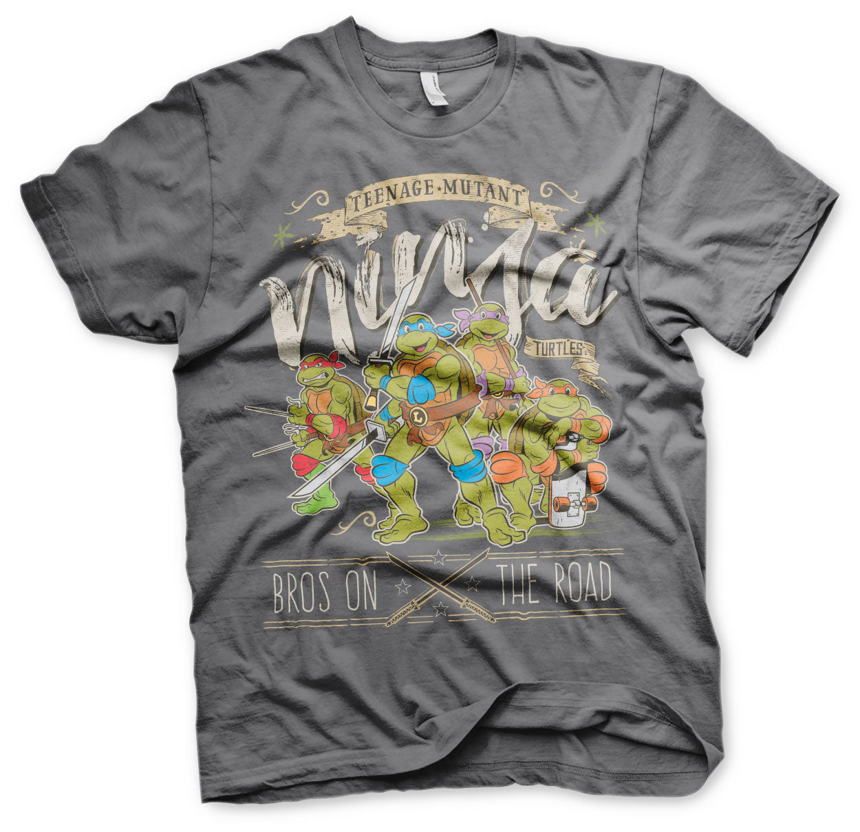 Billede af Ninja Turtles, Bros On The Road T-Shirt