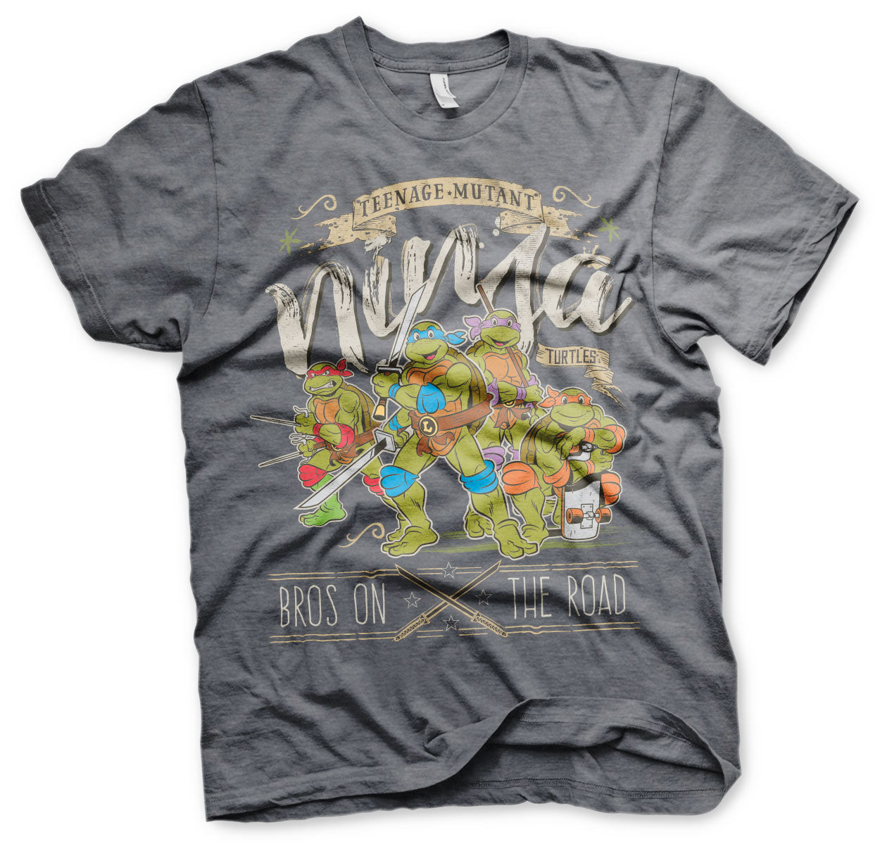 Billede af Ninja Turtles, Bros On The Road T-Shirt