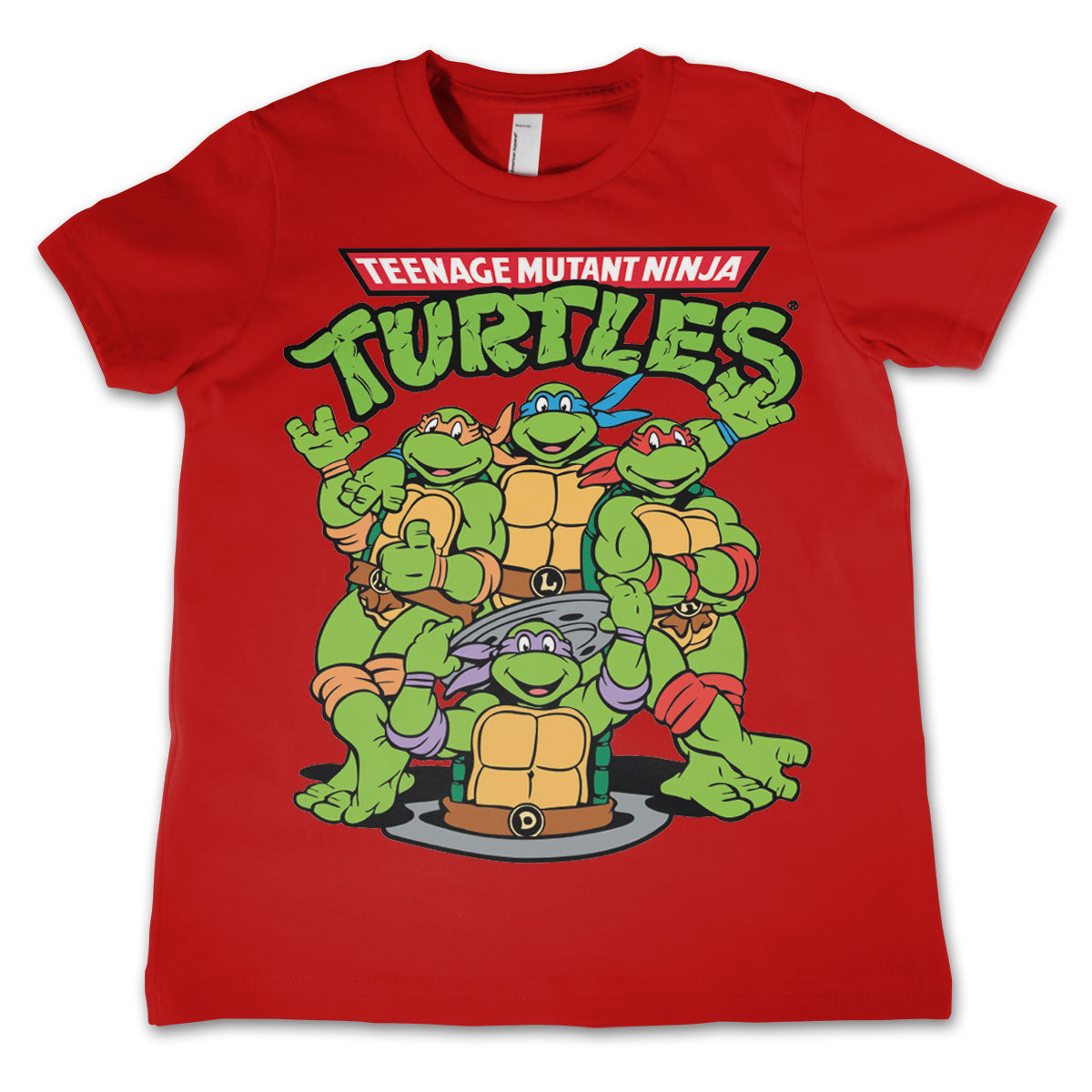 Billede af Ninja Turtles, Group T-Shirt (Børn)