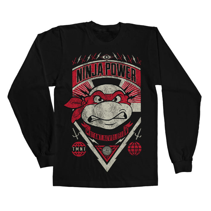 Billede af Ninja Turtles, Ninja Power Langærmet T-Shirt