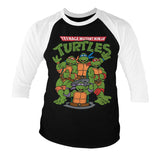 Billede af Ninja Turtles, Group 3/4-ærmet Raglan T-Shirt