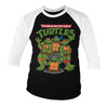 Billede af Ninja Turtles, Group 3/4-ærmet Raglan T-Shirt