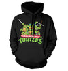 Billede af Ninja Turtles, Distressed Group Hoodie
