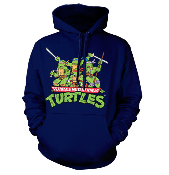 Billede af Ninja Turtles, Distressed Group Hoodie
