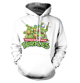 Billede af Ninja Turtles, Distressed Group Hoodie