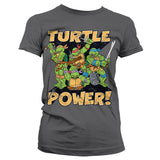 Billede af Ninja Turtles, Turtle Power! T-shirt (Kvinder)