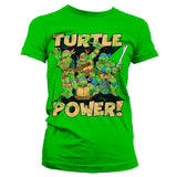 Billede af Ninja Turtles, Turtle Power! T-shirt (Kvinder)
