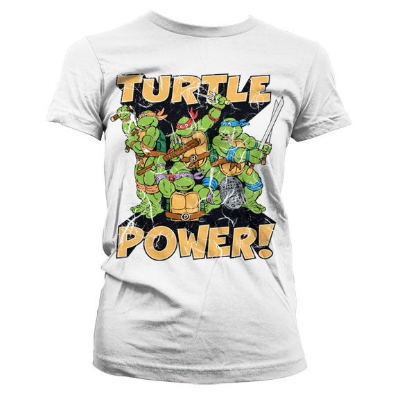 Billede af Ninja Turtles, Turtle Power! T-shirt (Kvinder)