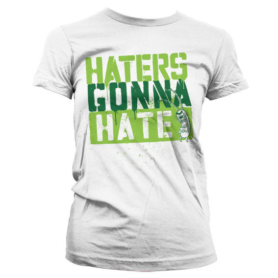 Billede af Svampebob Firkant, Svampebob: Haters Gonna Hate T-shirt (Kvinder)