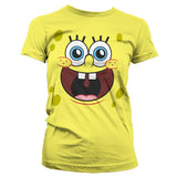Billede af Svampebob Firkant, Svampebob: Sponge Happy Face T-shirt (Kvinder)