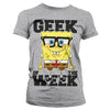 Billede af Svampebob Firkant, Svampebob: Geek Of The Week T-shirt (Kvinder)
