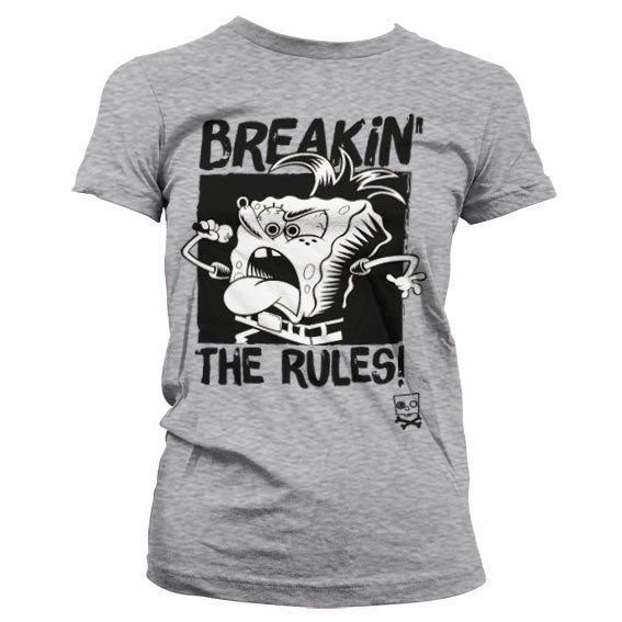 Billede af Svampebob Firkant, Svampebob: Breakin´ The Rules T-shirt (Kvinder)