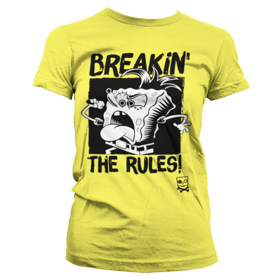 Billede af Svampebob Firkant, Svampebob: Breakin´ The Rules T-shirt (Kvinder)