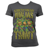Billede af Ninja Turtles, Strictly For My Ninjas T-shirt (Kvinder)