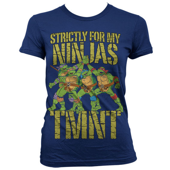 Billede af Ninja Turtles, Strictly For My Ninjas T-shirt (Kvinder)