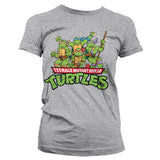 Billede af Ninja Turtles, Distressed Group T-shirt (Kvinder)