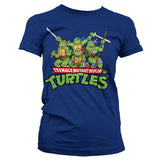 Billede af Ninja Turtles, Distressed Group T-shirt (Kvinder)