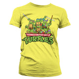 Billede af Ninja Turtles, Distressed Group T-shirt (Kvinder)