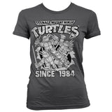 Billede af Ninja Turtles, Distressed Since 1984 T-Shirt (Kvinder)
