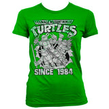 Billede af Ninja Turtles, Distressed Since 1984 T-Shirt (Kvinder)