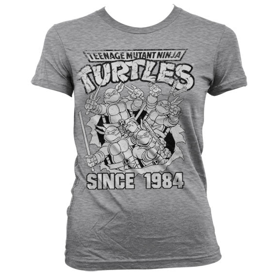 Billede af Ninja Turtles, Distressed Since 1984 T-Shirt (Kvinder)